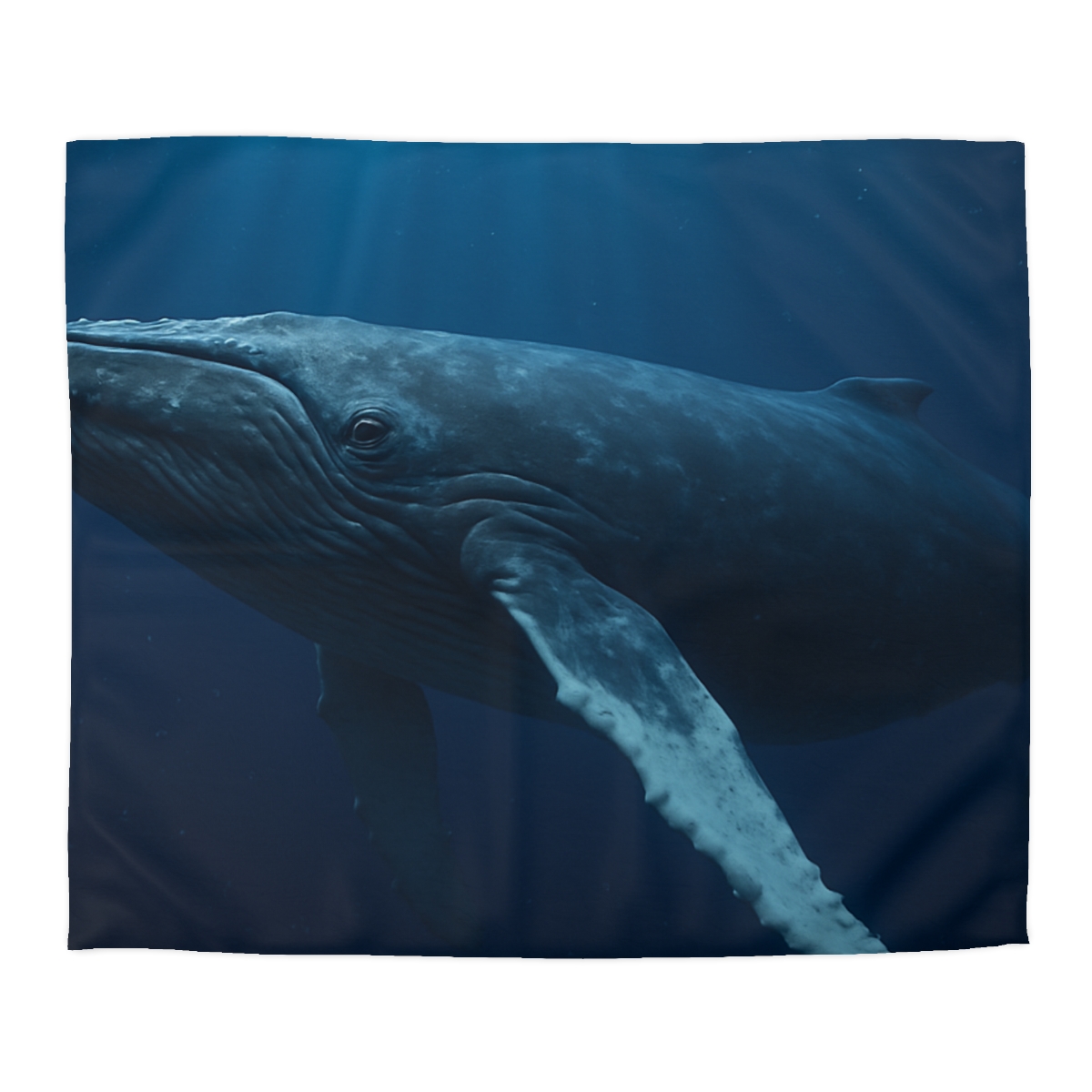Deep Chorus Humpback Whale personalized bedding duvets