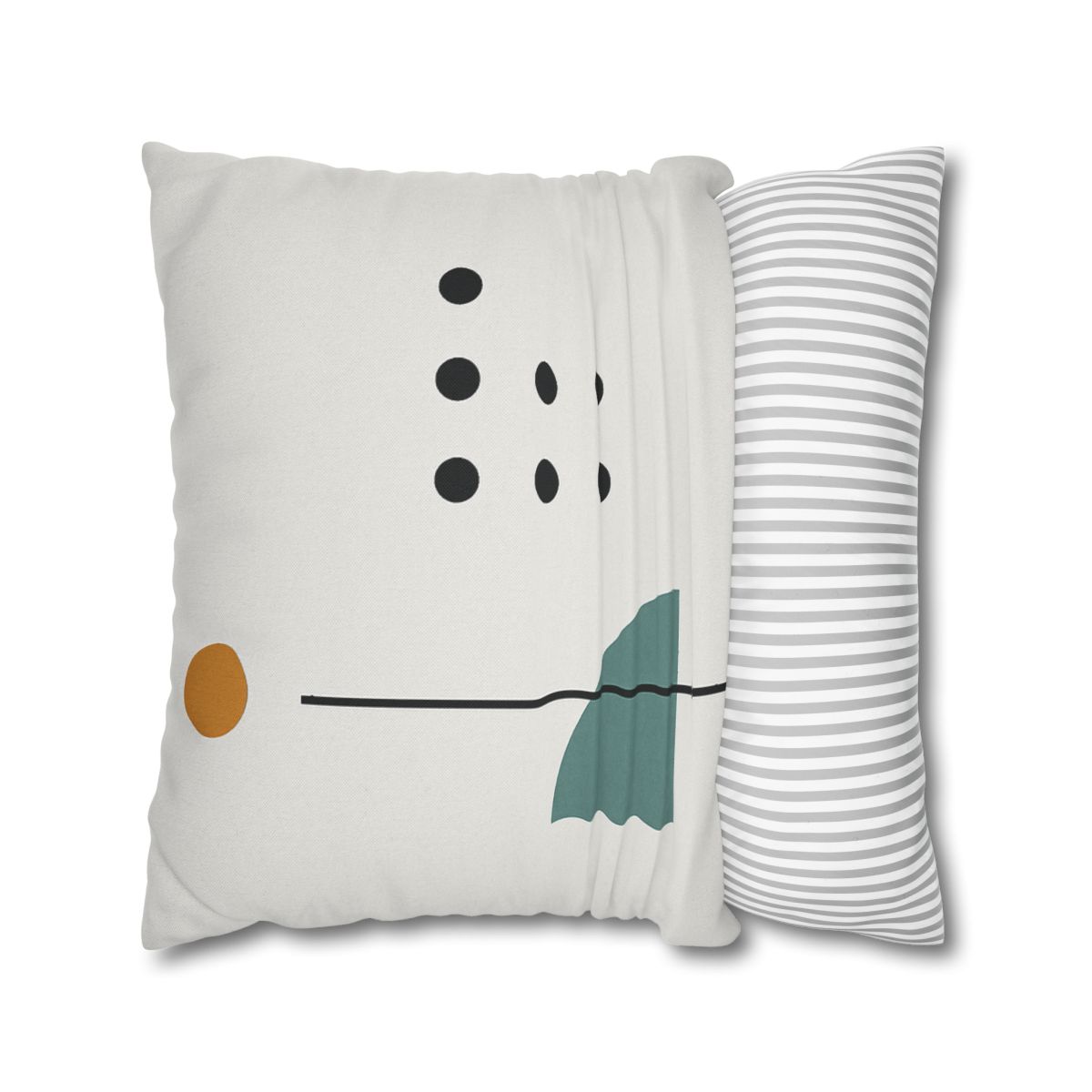 Sparse Meridian With Broken Grid trendy patterned pillow cases