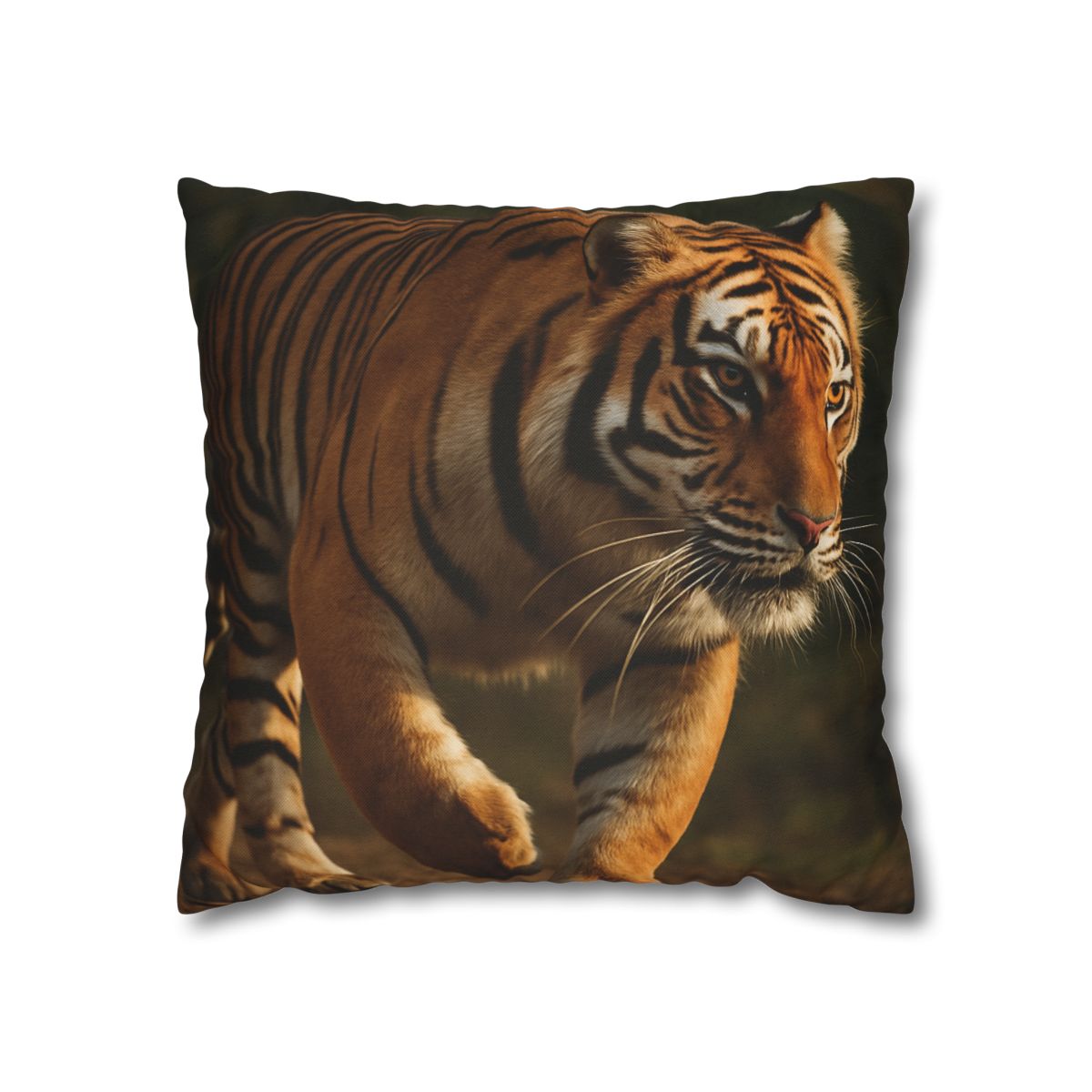 Forest Stalker Bengal Tiger soft cotton pillow cases