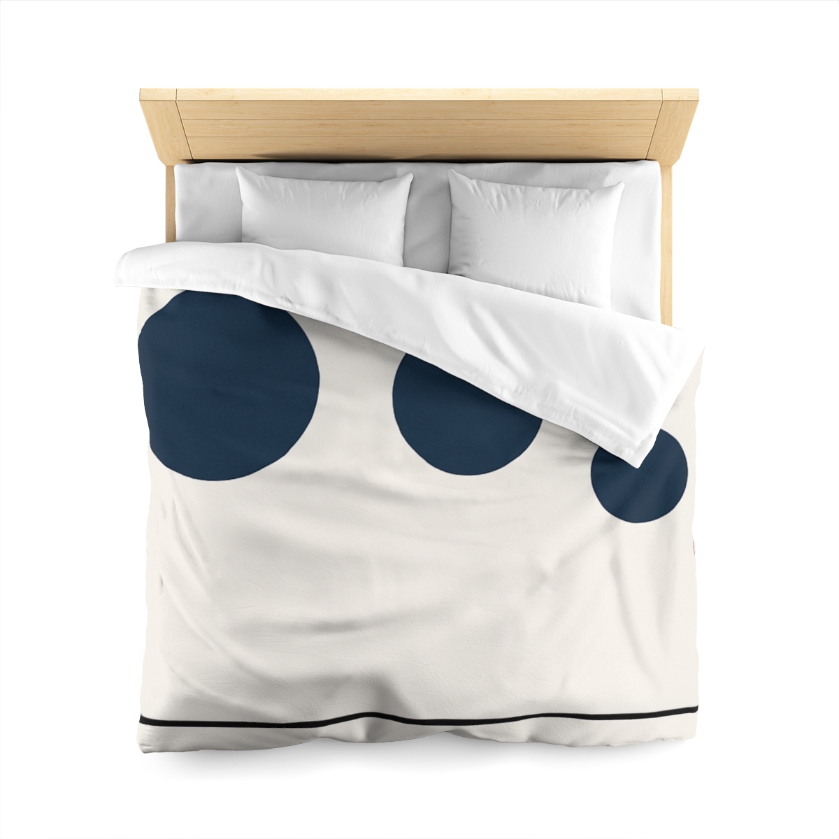 Orbital Triad Over Quiet Line unique patterned duvets