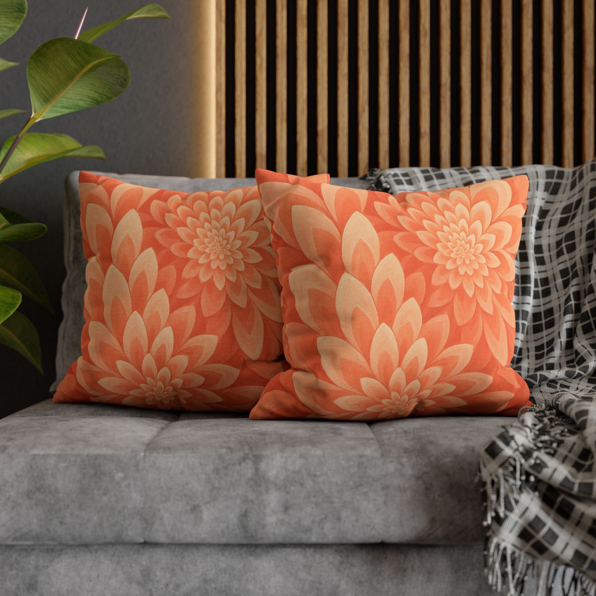 Petal Fractal Cascade trendy patterned pillow cases