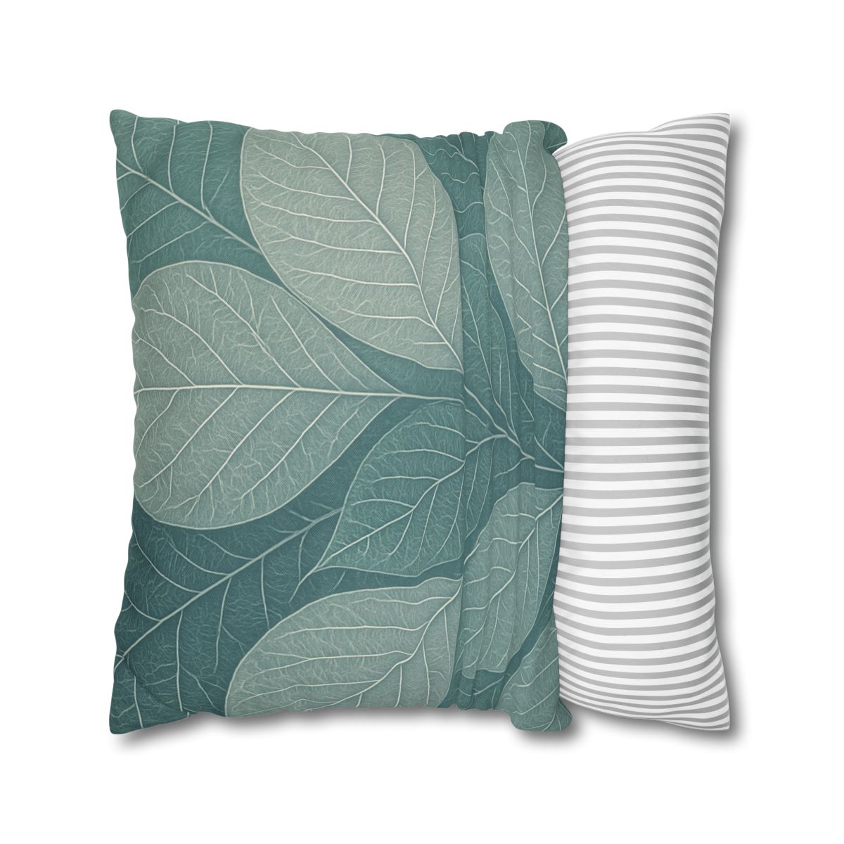Fractal Leaf Web soft cotton pillow cases