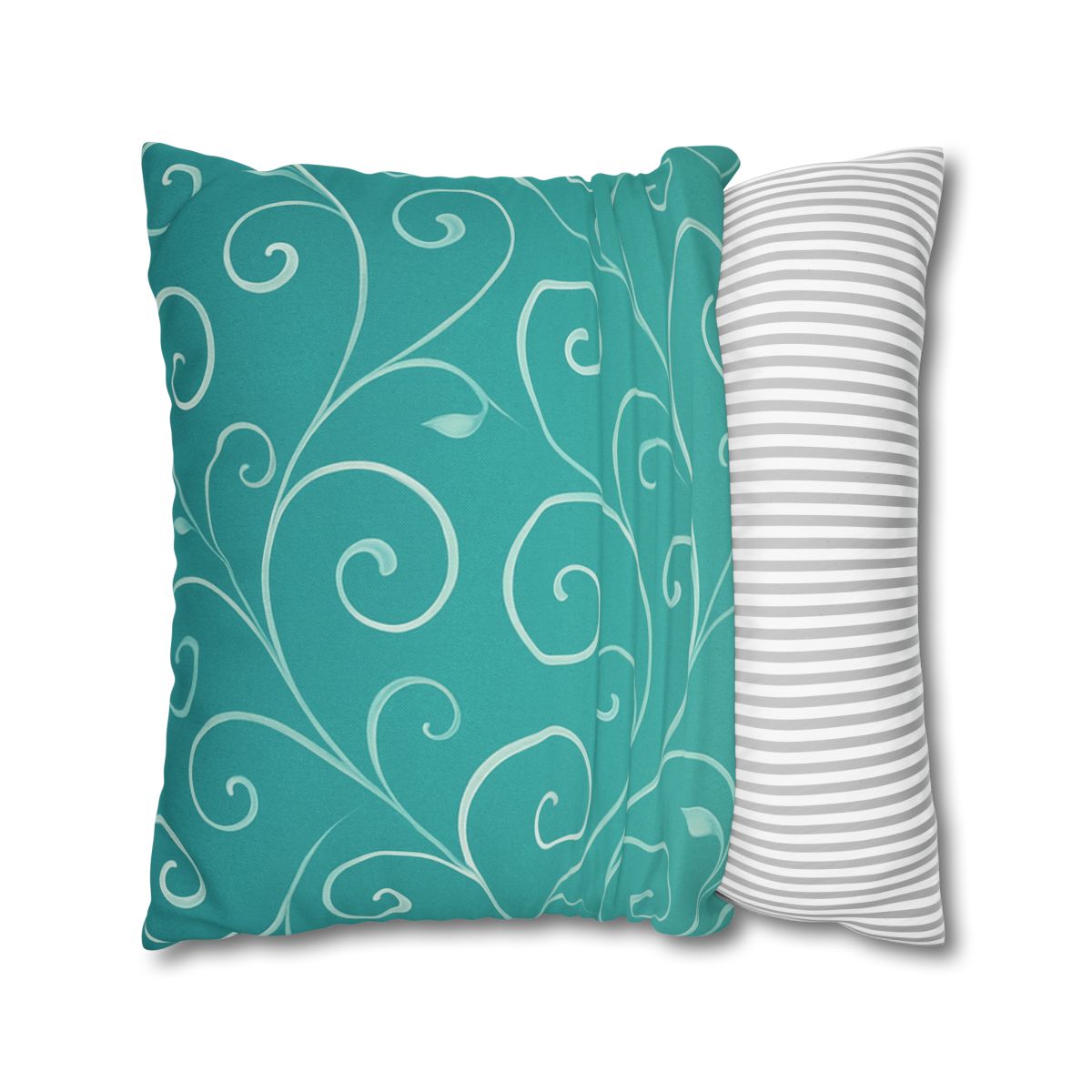 Vine Curl Wave Mesh stylish decorative pillowcases