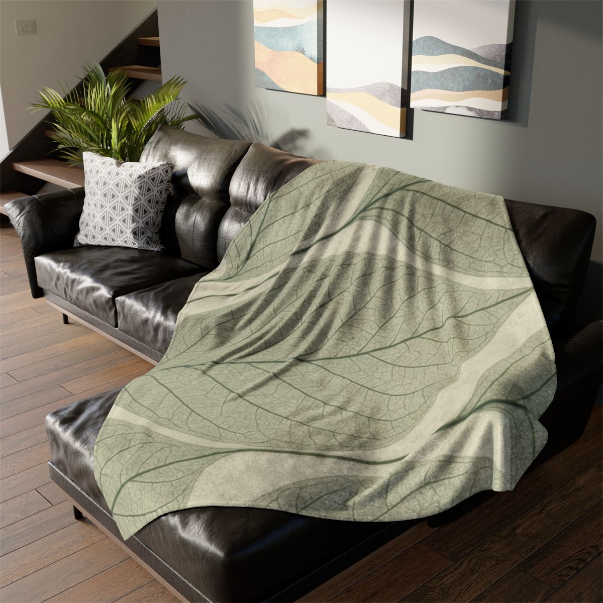 Vein Lace Overlay stylish throw blankets