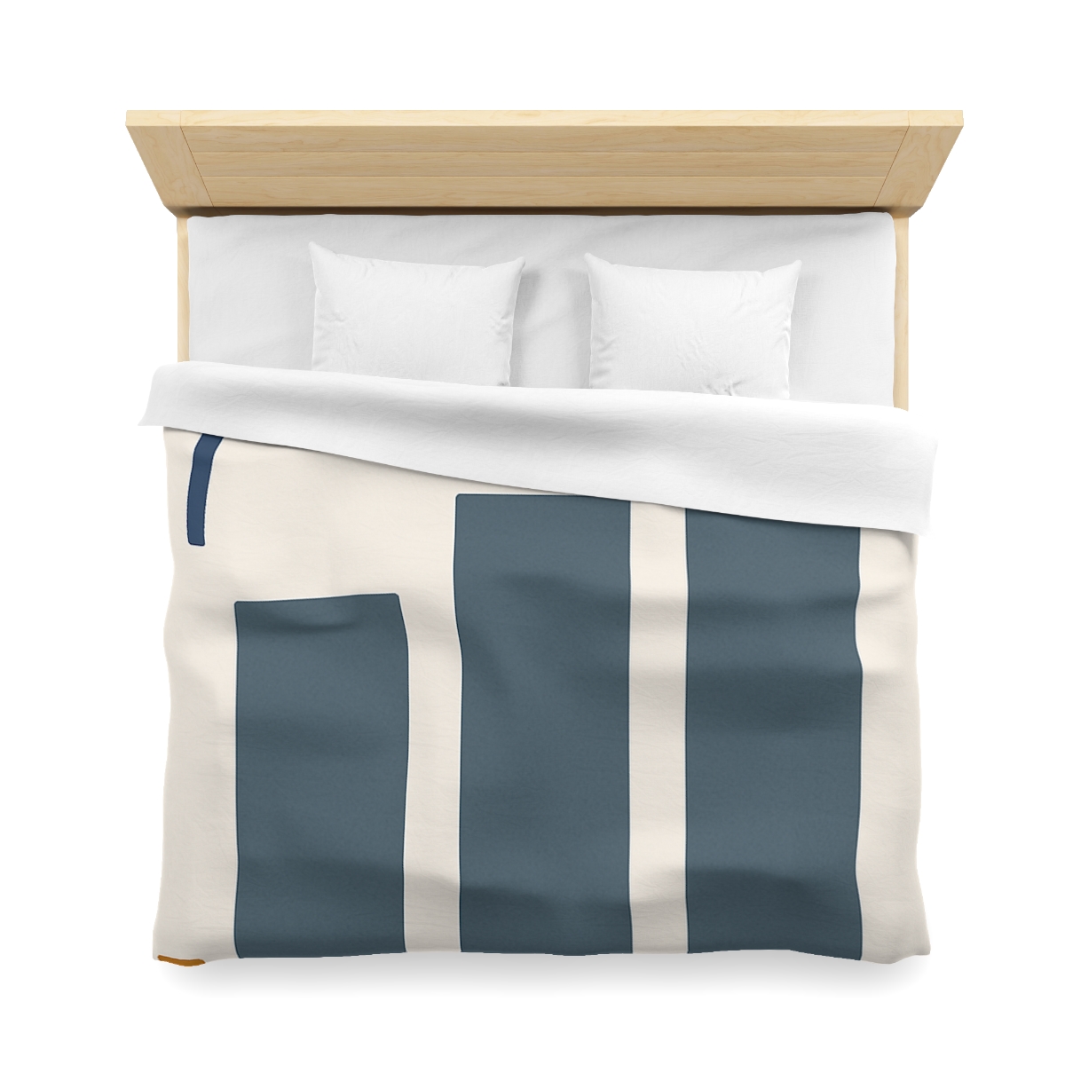 Three Bars With Hanging Arc designer printed duvets