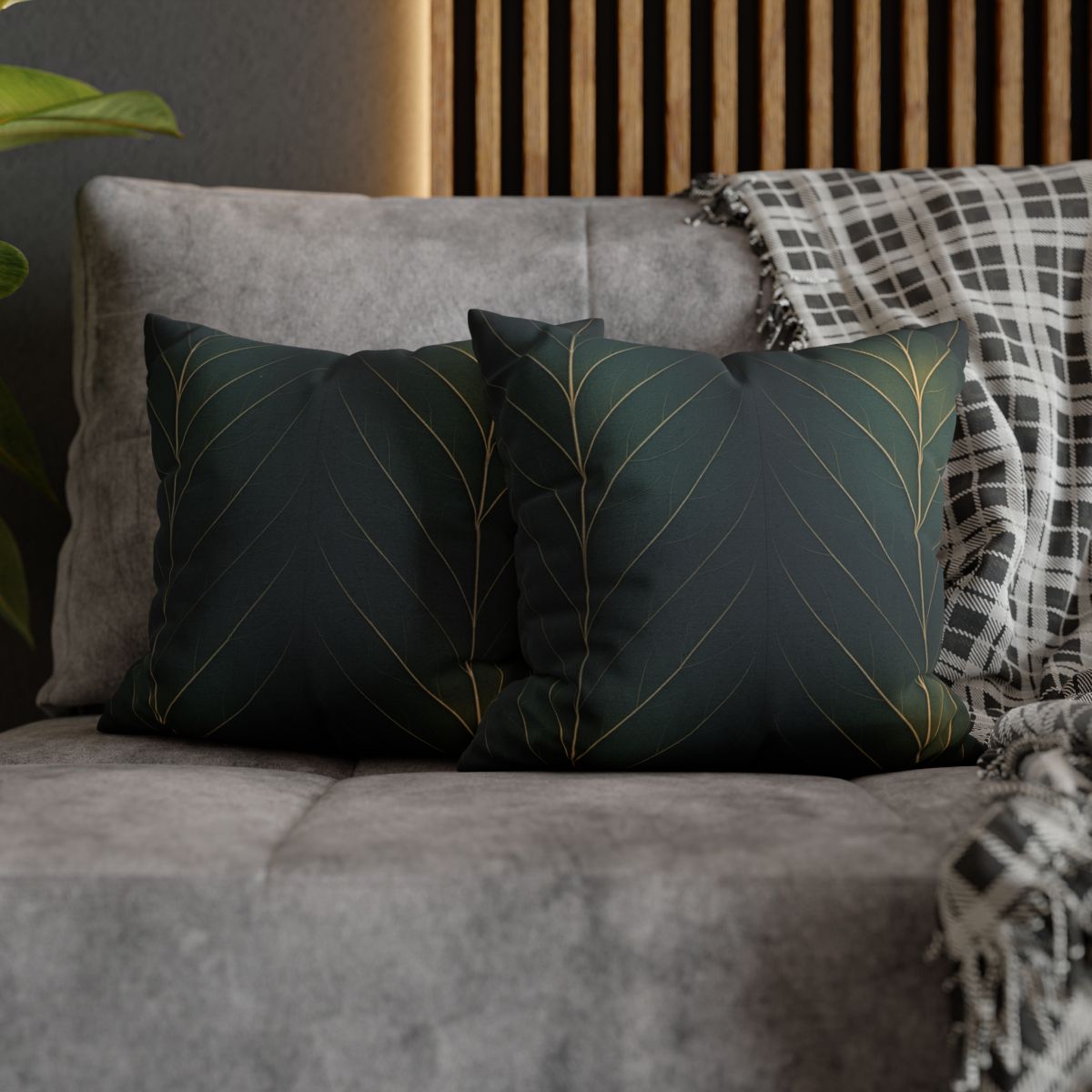 Vein Lattice Aurora stylish decorative pillowcases