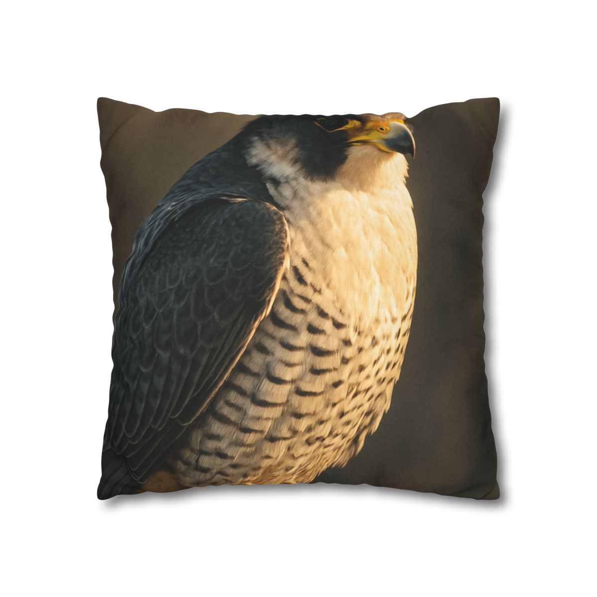 Starlit Poise Peregrine Falcon soft cotton pillow cases