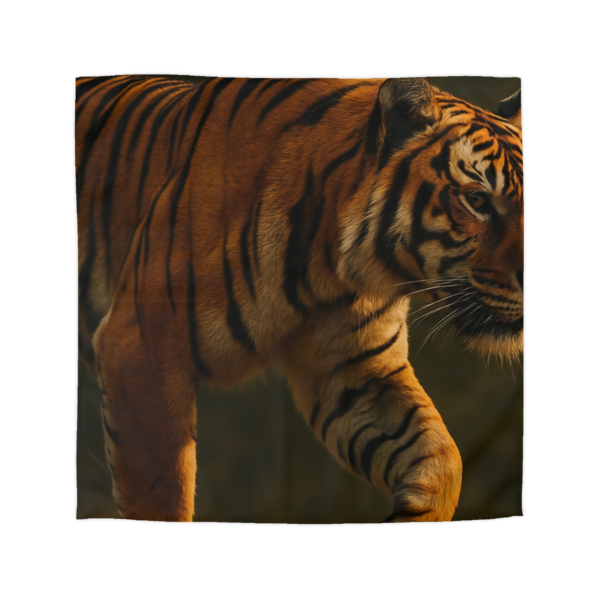 Forest Stalker Bengal Tiger stylish duvet covers