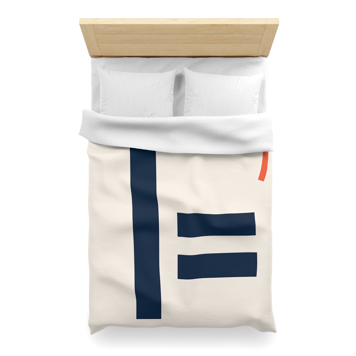 Offset Bars With Orbit Arc unique patterned duvets