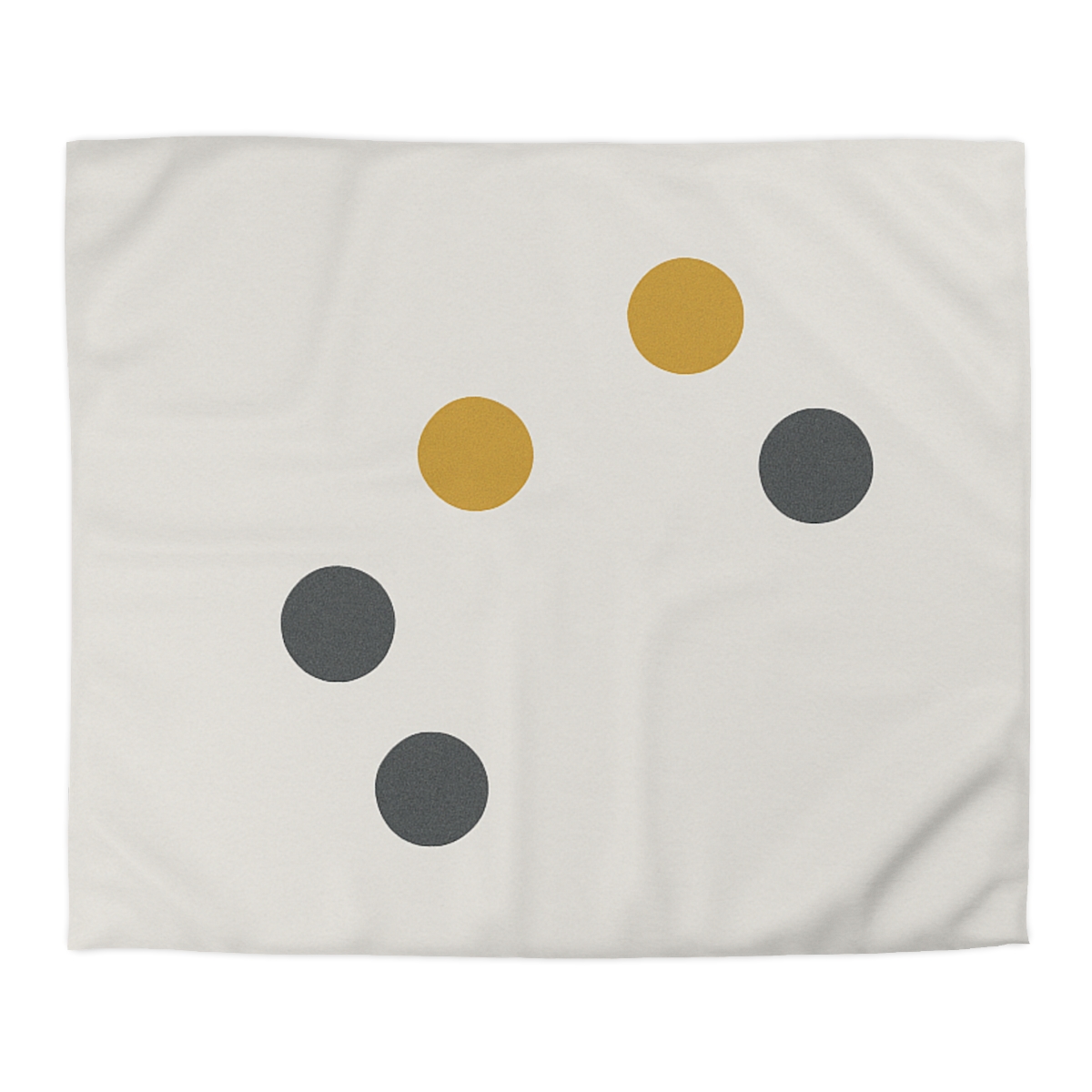 Asymmetric Dot Cluster custom duvets