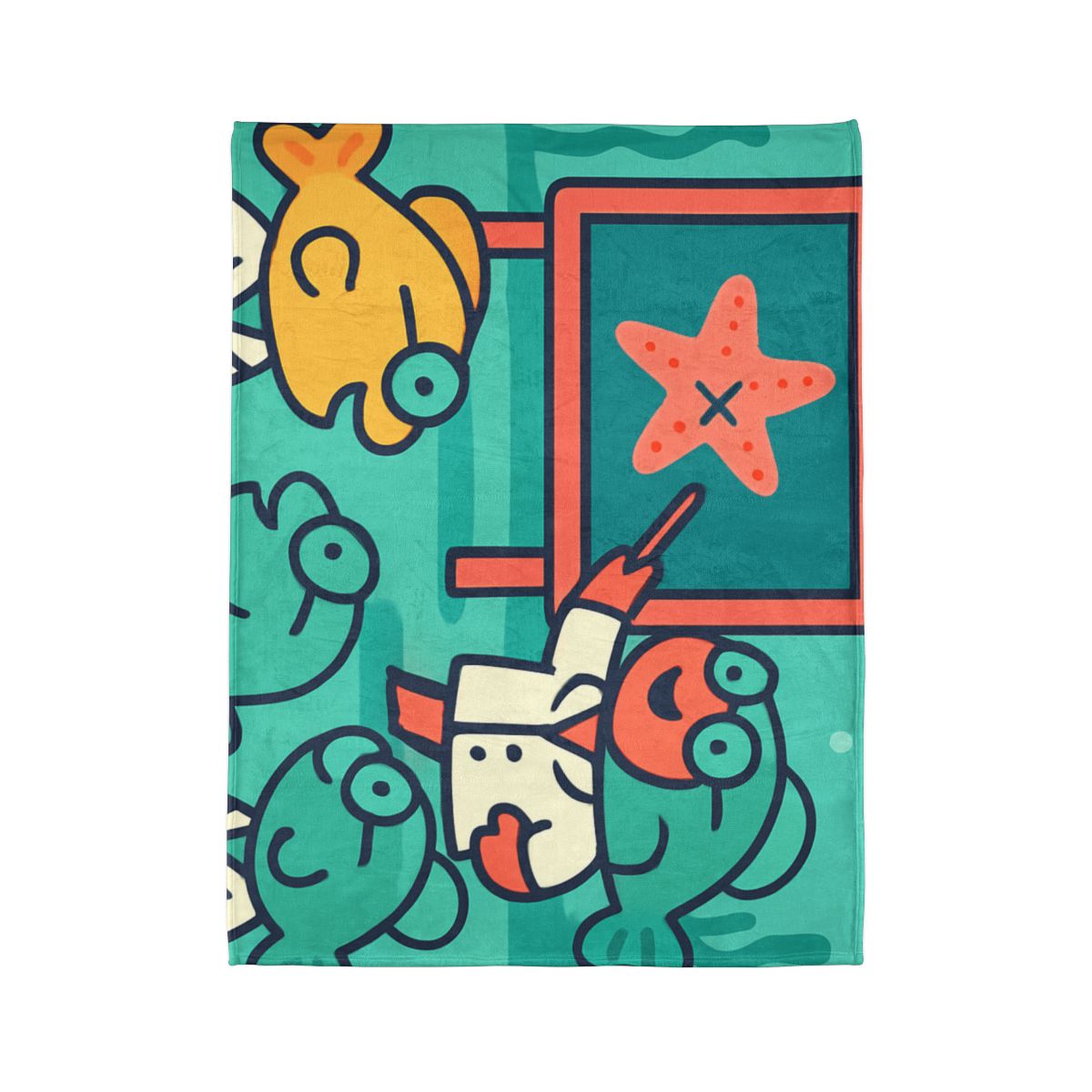 Coral School Of Scientists unique gift blanketscustom blankets