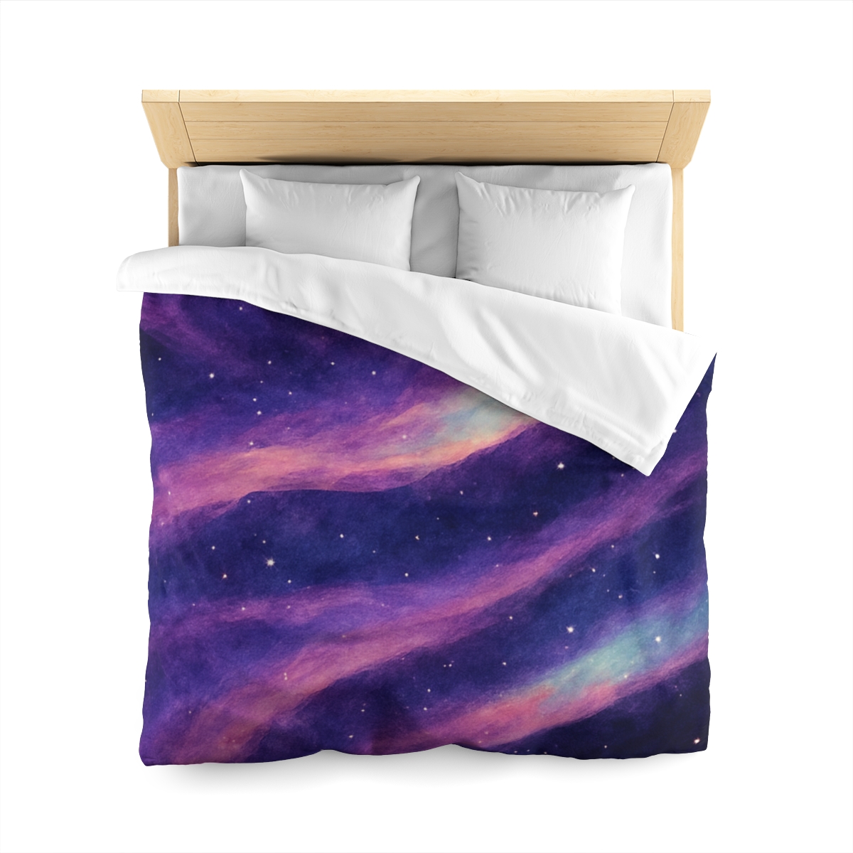 Spectral Nebula Loom Tapestry custom duvets