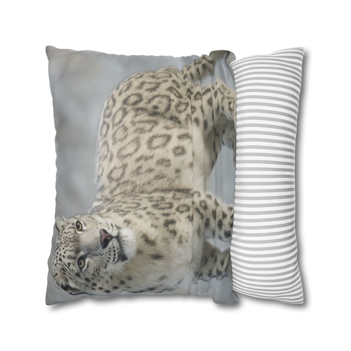 Snow Drift Hunter Snow Leopard unique gift pillow cases