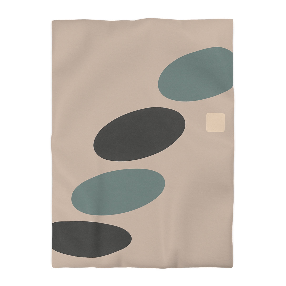 Staggered Ovals With Pause soft comforter duvets