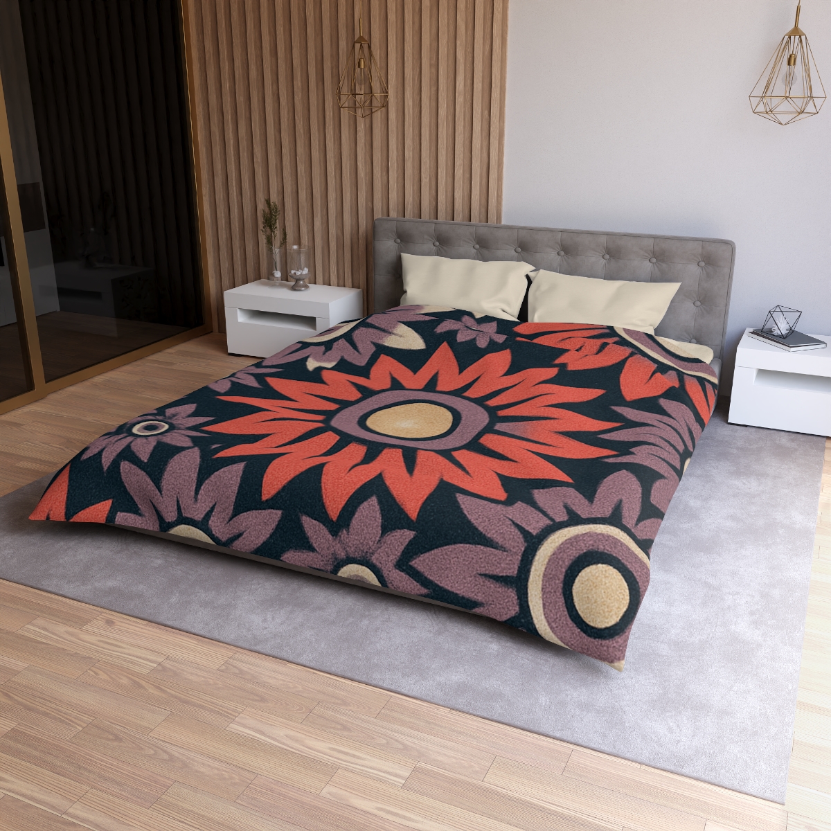 Bloom Burst Tessellation custom duvets