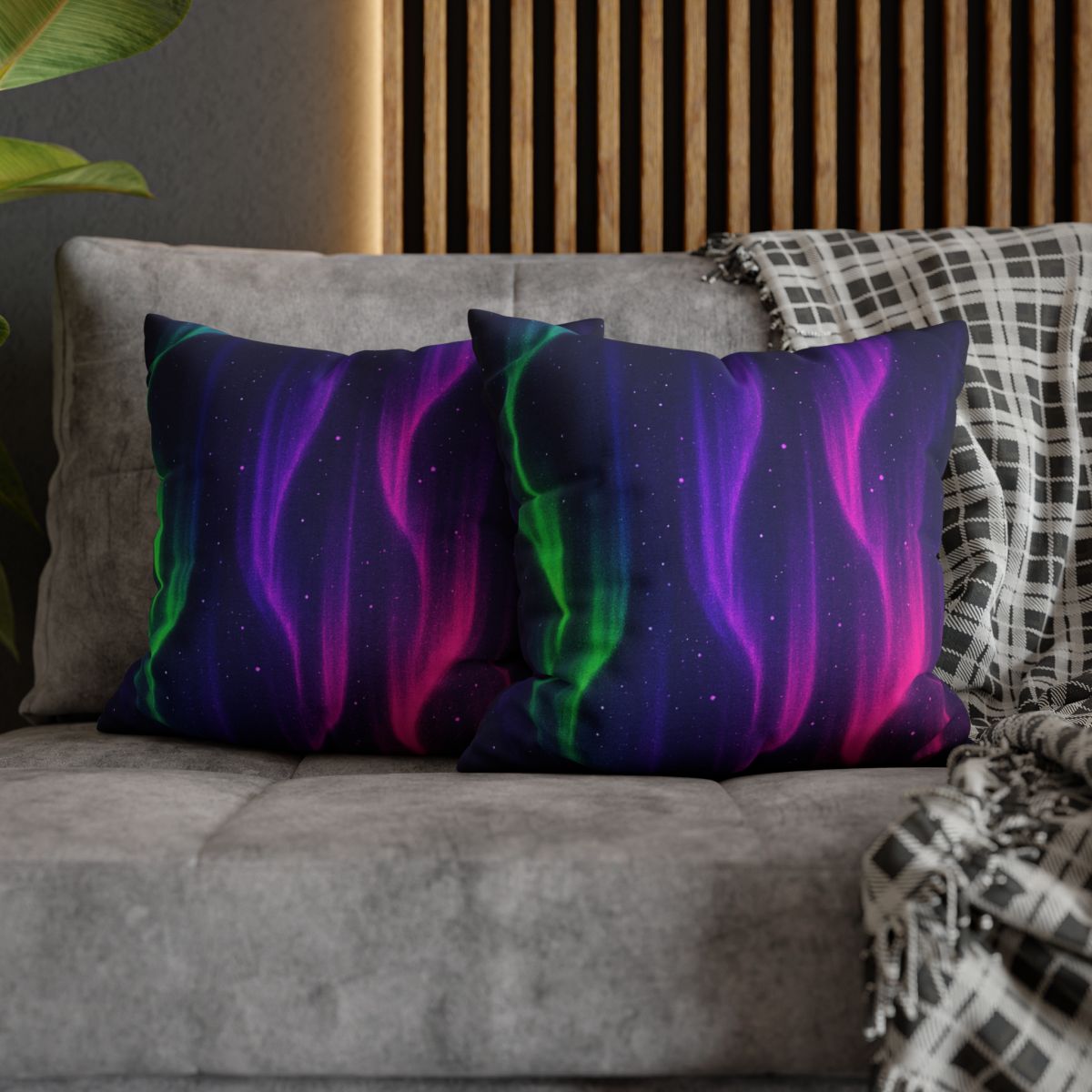 Aurora Plasma Veil Carnival comfortable bedding pillow covers