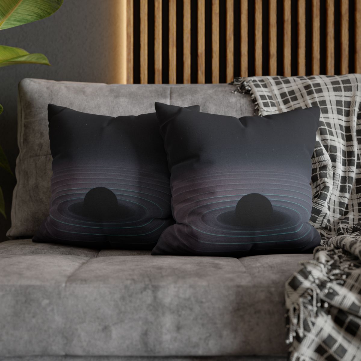 Void Echo Fringe soft cotton pillow cases