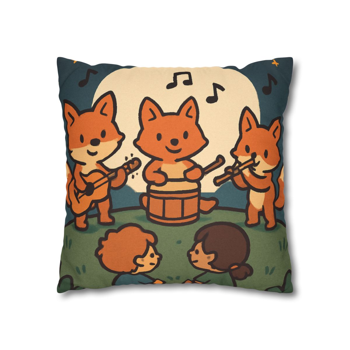Moonlight Music Fox Band custom pillow cases