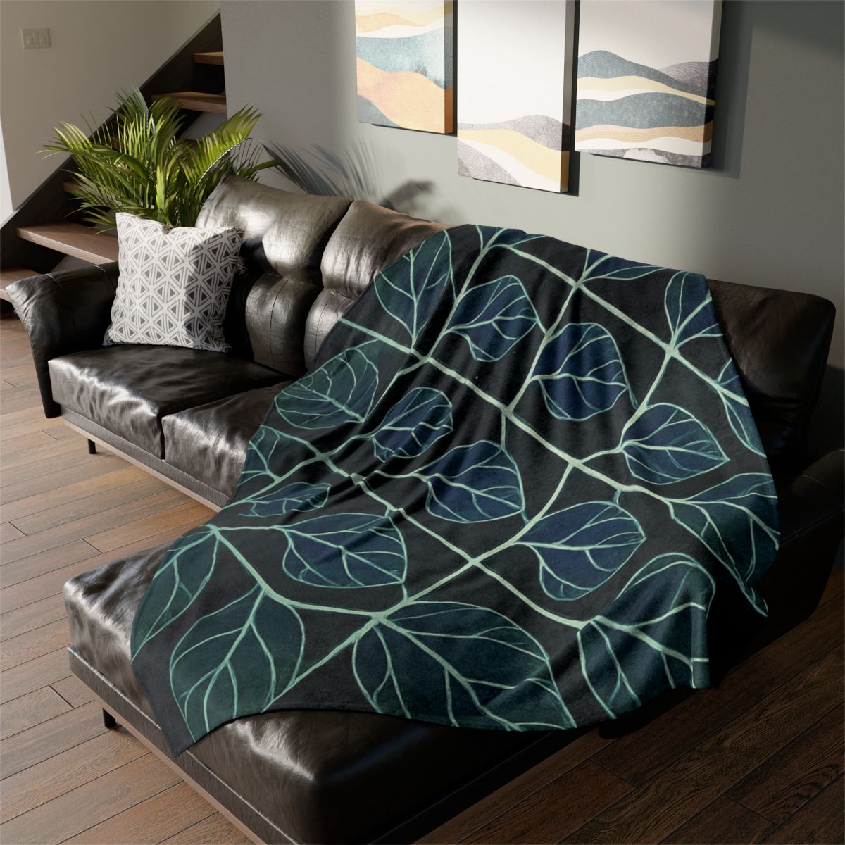 Veinwork Starlight Lattice trendy patterned blankets