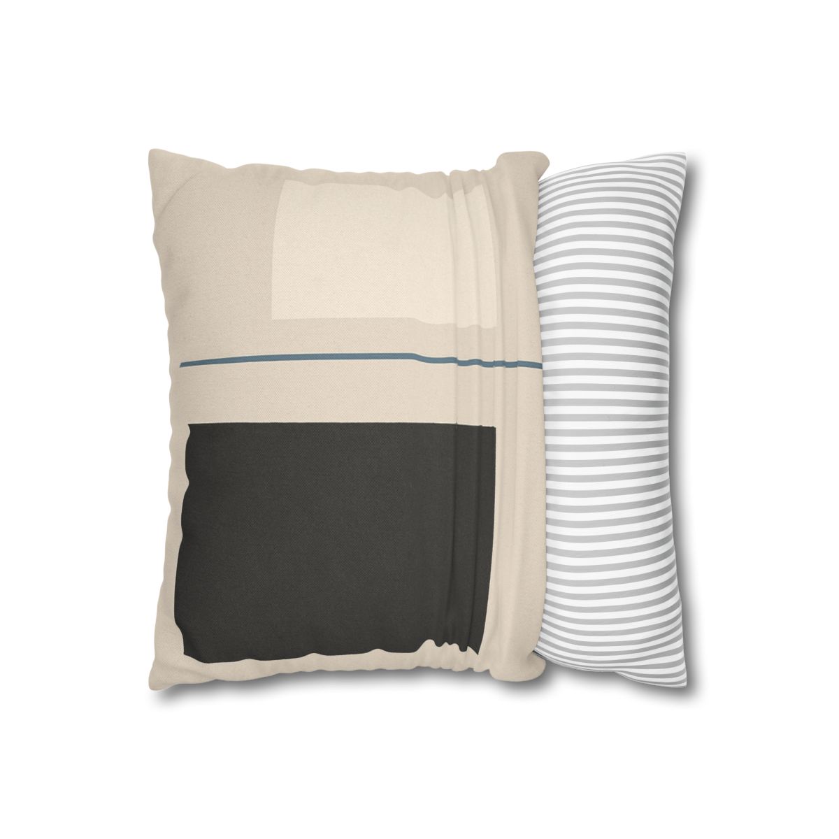Offset Rectangle Balance soft cotton pillow cases