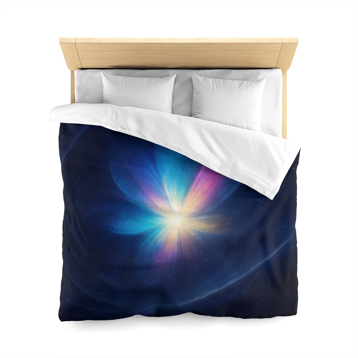 Prismatic Lensing Bloom personalized bedding duvets