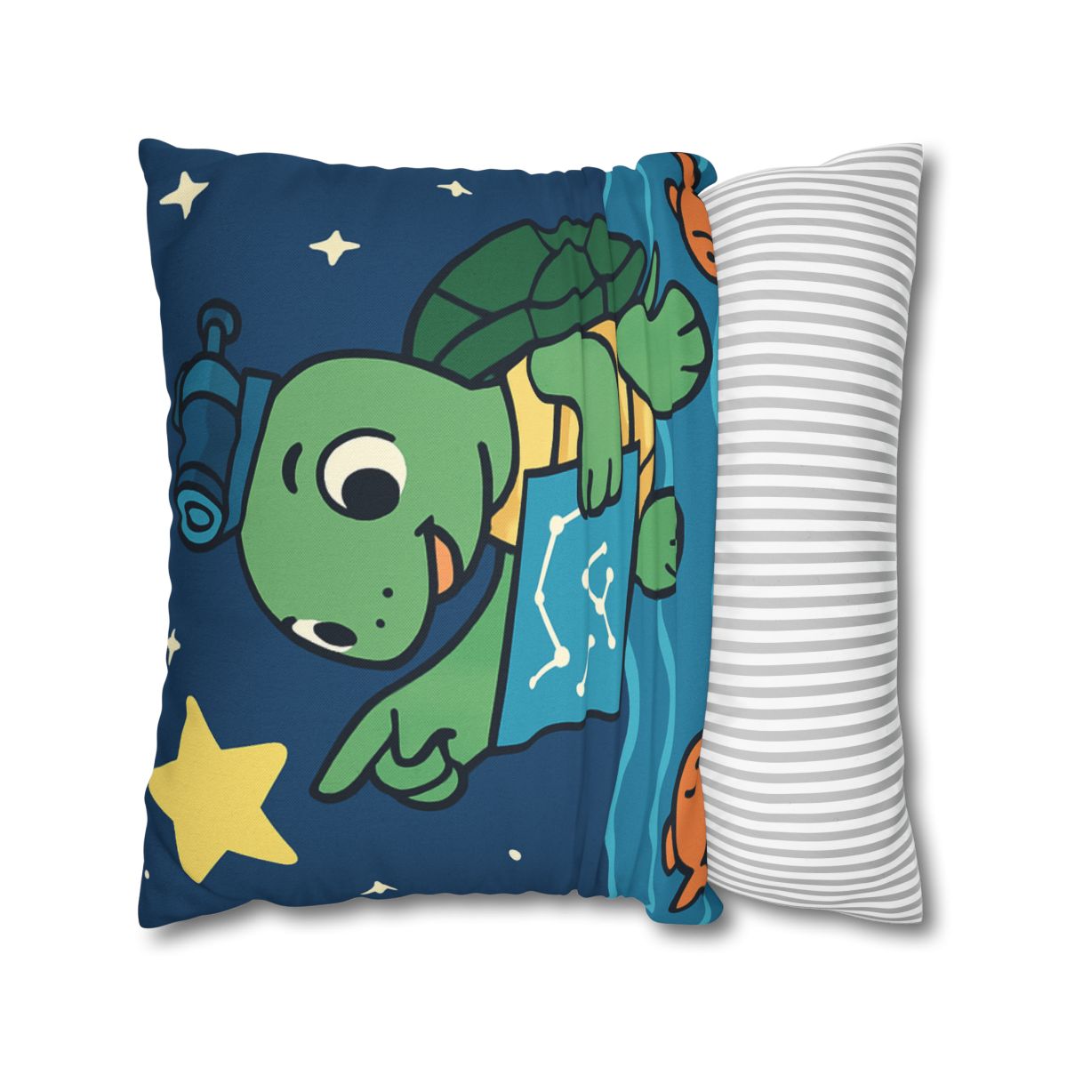 Stargazer Sea Turtle comfortable bedding pillow covers