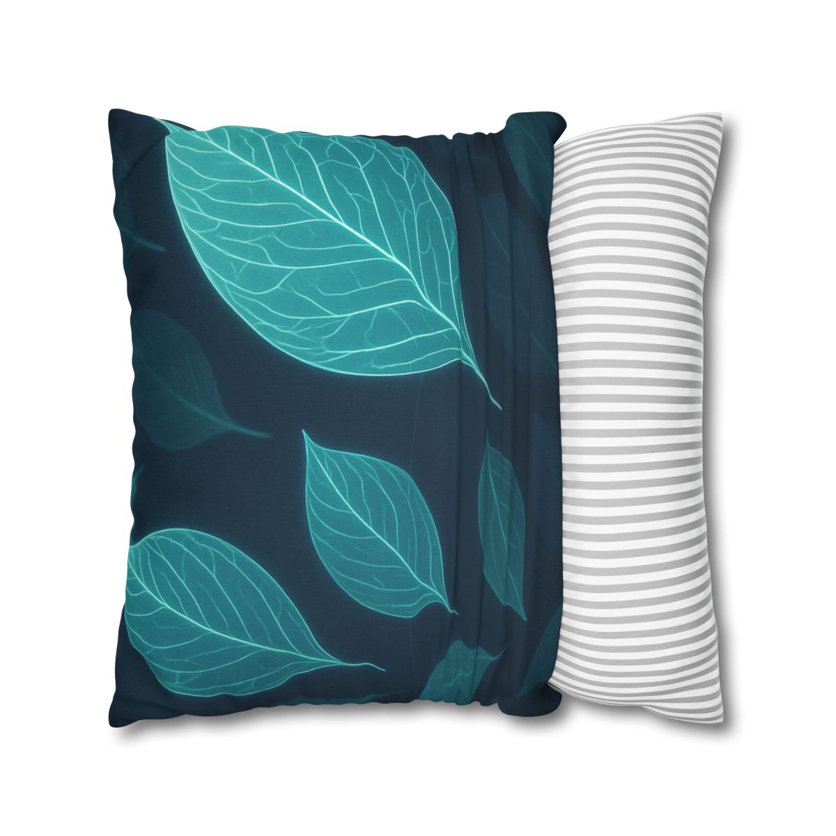 Orbiting Leaf Vein Circuit comfortable bedding pillow covers