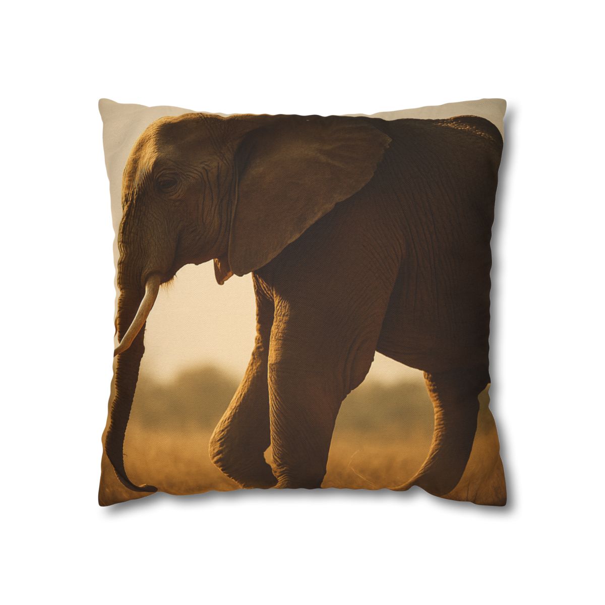 Savannah Sentinel Elephant comfortable bedding pillow covers