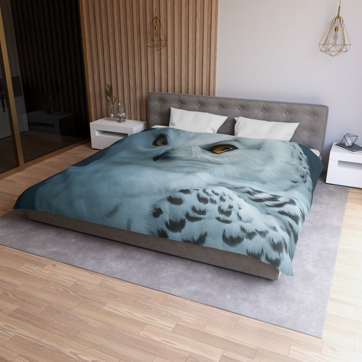 Midnight Watch Snowy Owl duvets for gifts