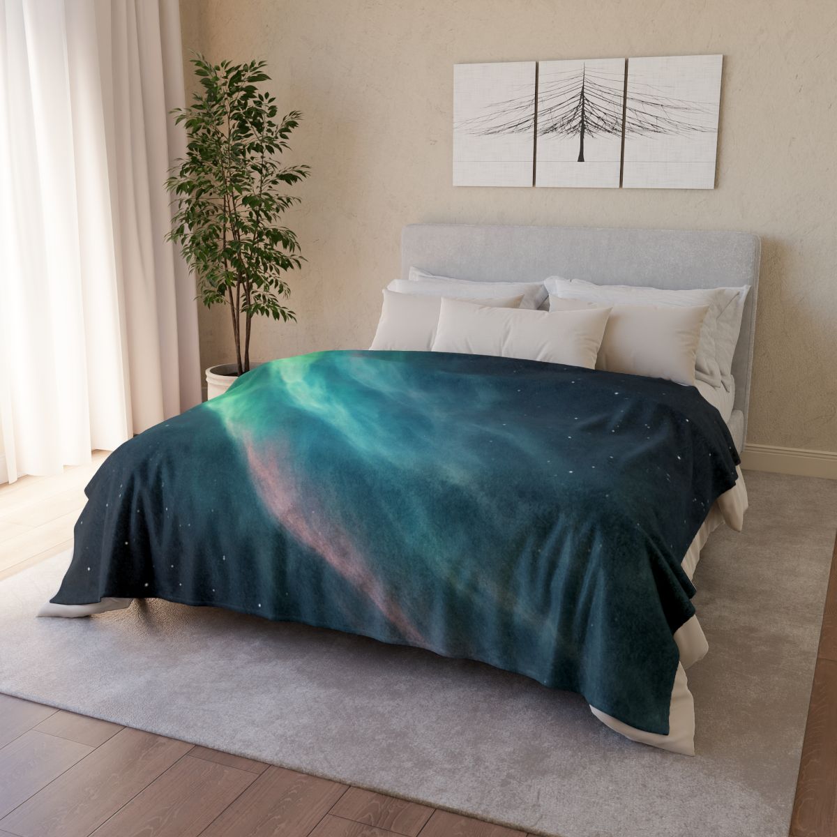 Aurora Veil Starstream decorative home blankets