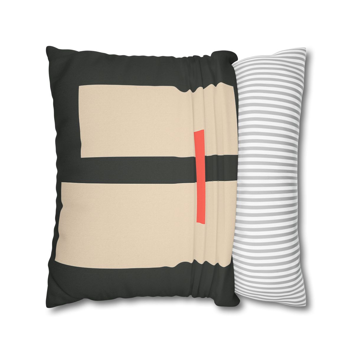 Offset Rectangle Pause personalized pillow covers