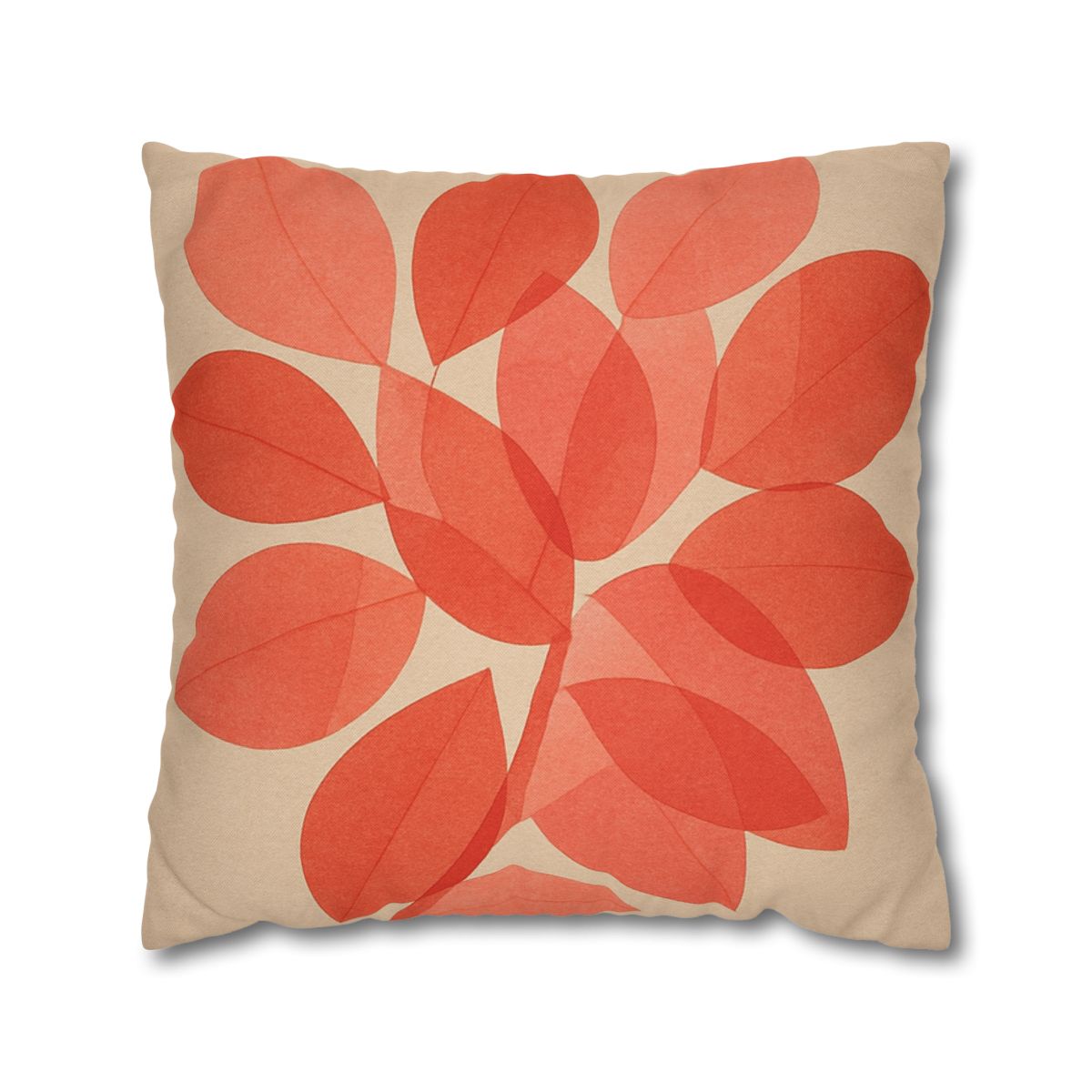 Petal Mosaic Overlay designer print pillow cases