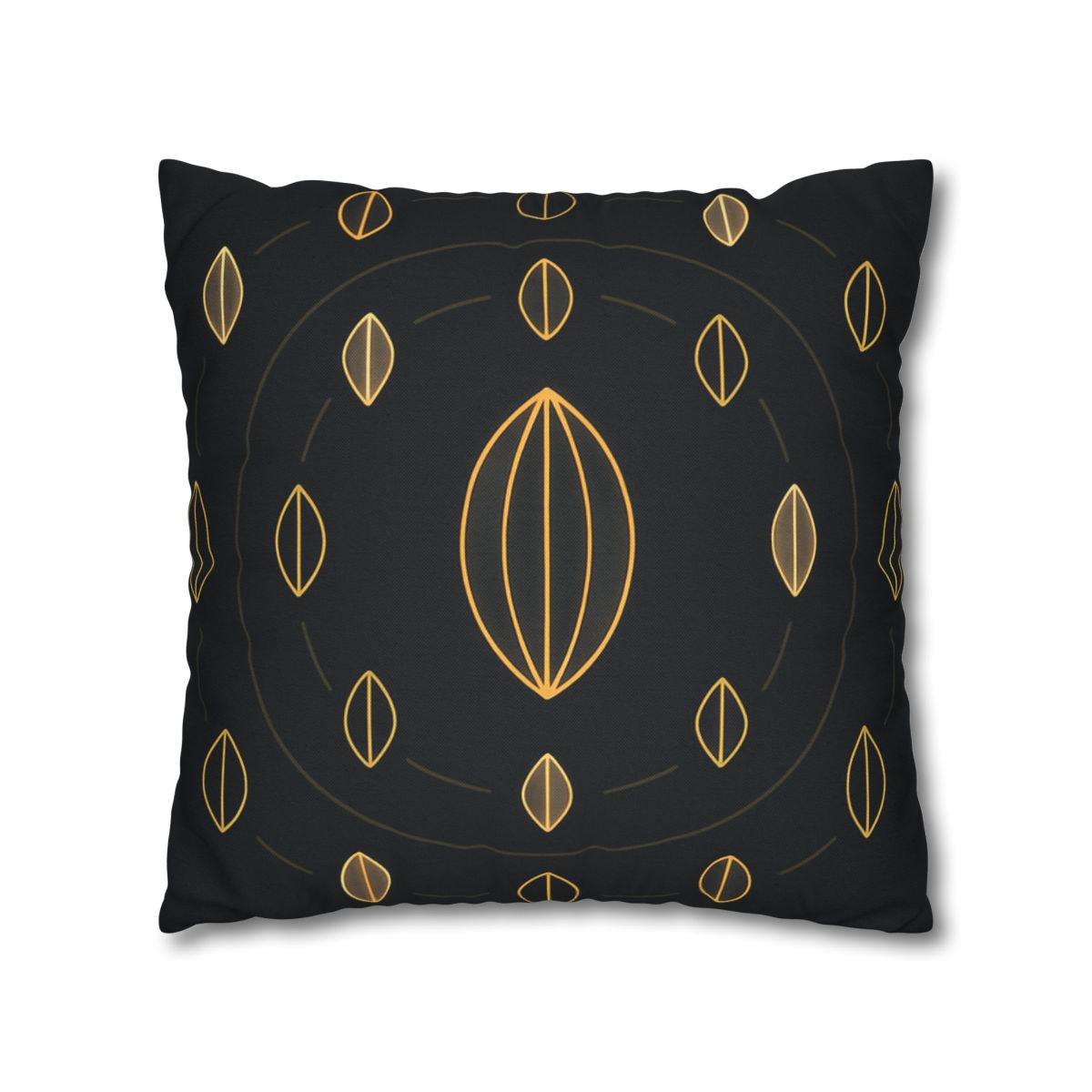 Orbiting Seed Ring Pattern comfortable bedding pillow covers