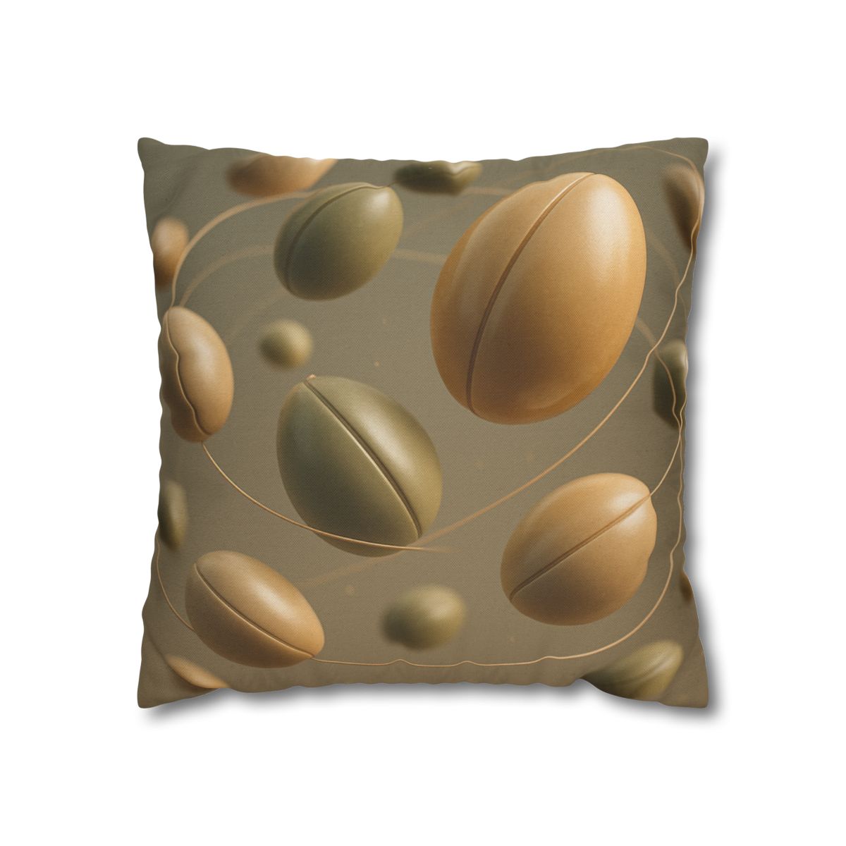 Seed Pod Orbit Cluster custom pillow cases