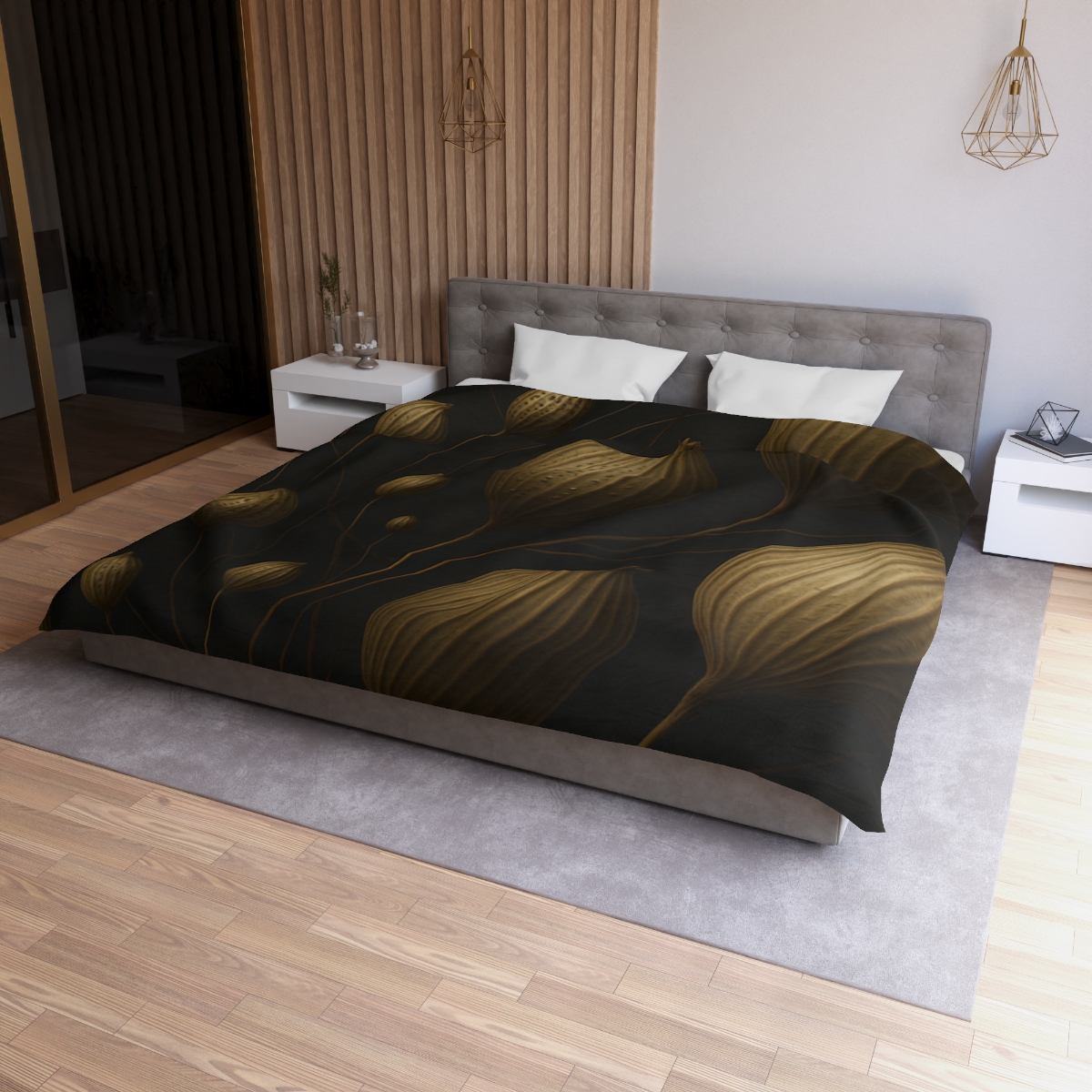 Seed Pod Orbital Cluster duvets for gifts