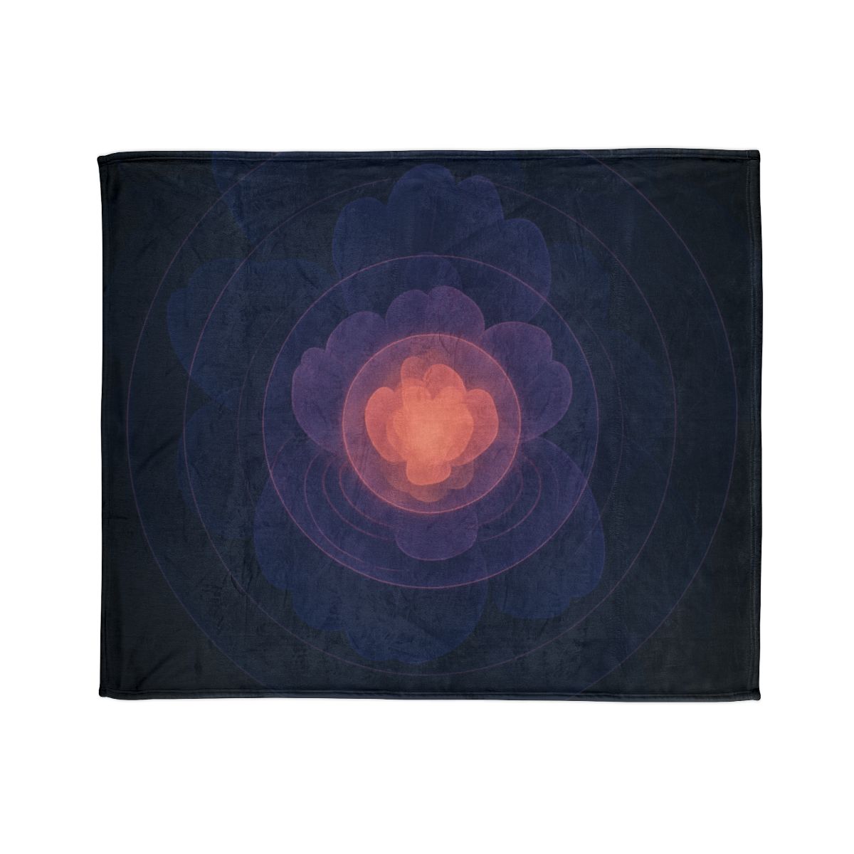 Petal Halo Interference decorative home blankets