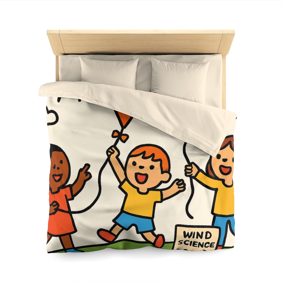 Comet Kite Parade On Cloud Hill soft comforter duvets