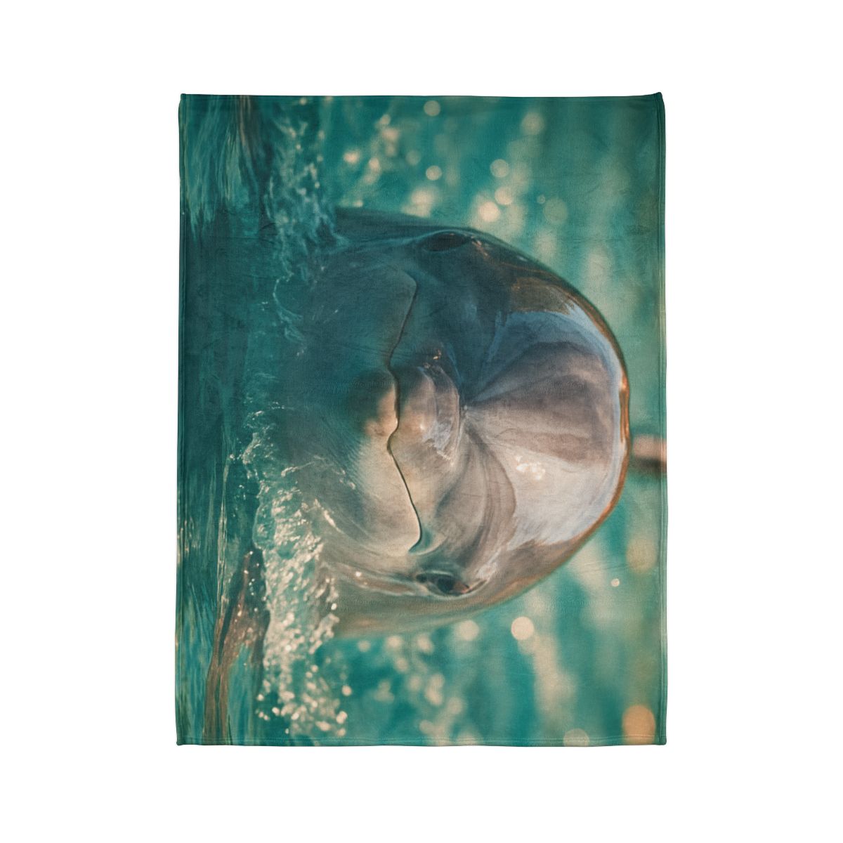 Coral Realm Dolphin trendy patterned blankets