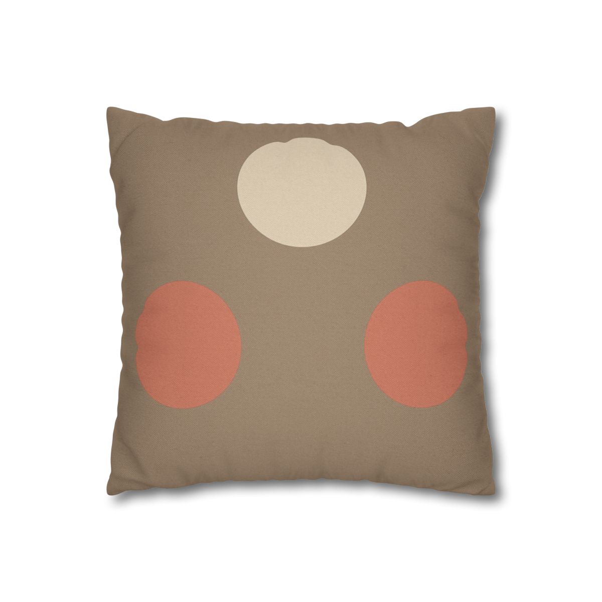 Triad Of Quiet Circles designer print pillow cases