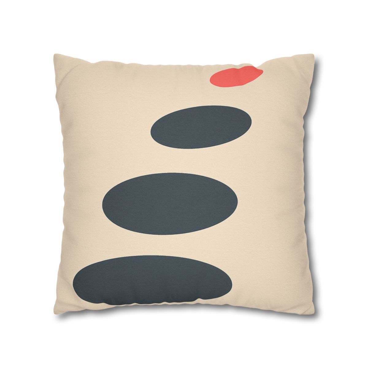 Staggered Ovals With Pause comfortable bedding pillow covers