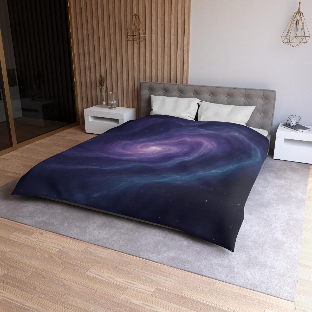 Nebula Spiral Reverie stylish duvet covers