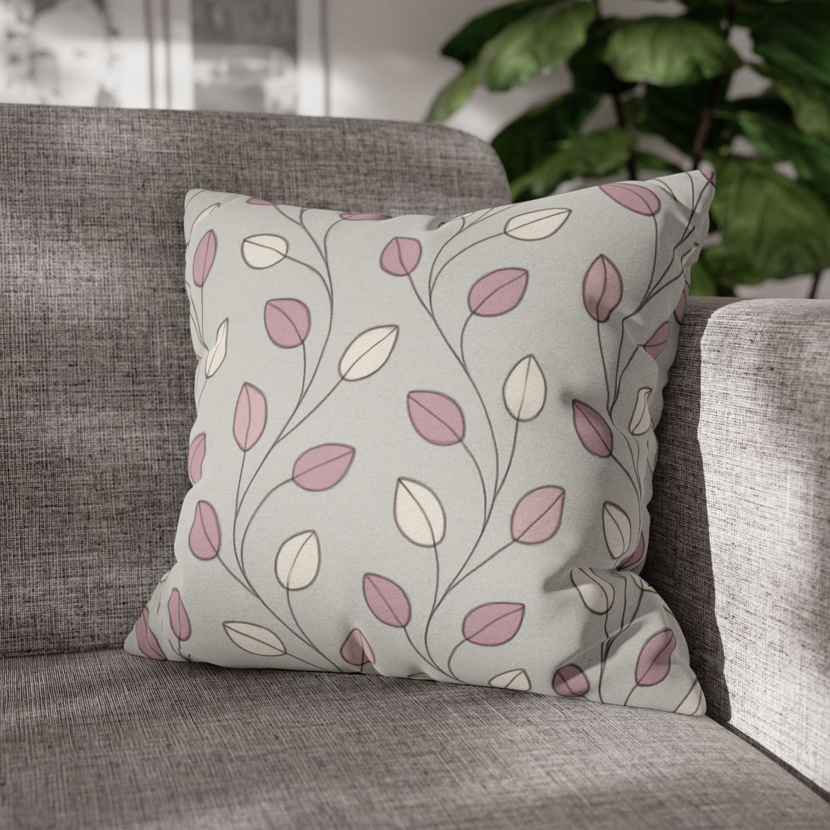 Spiral Bud Cascade custom pillow cases