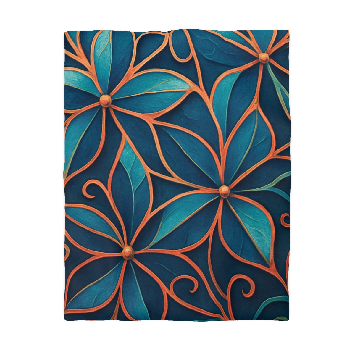 Petal Prism Lattice stylish duvet covers