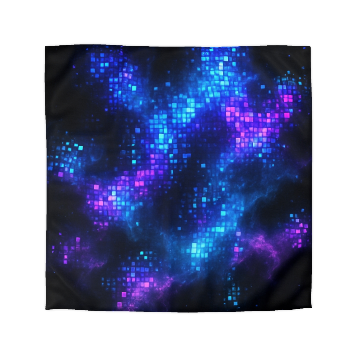 Quantum Nebula Mosaic designer printed duvets