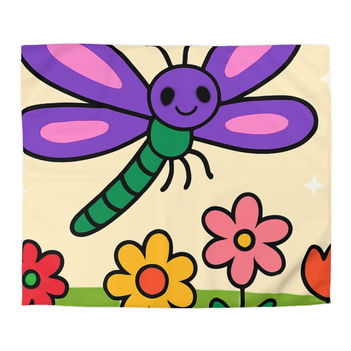 Nebula Dragonfly Garden stylish duvet covers