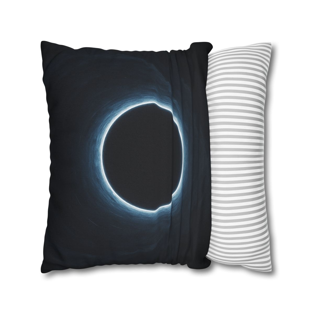 Luminous Event Horizon Veil designer print pillow cases