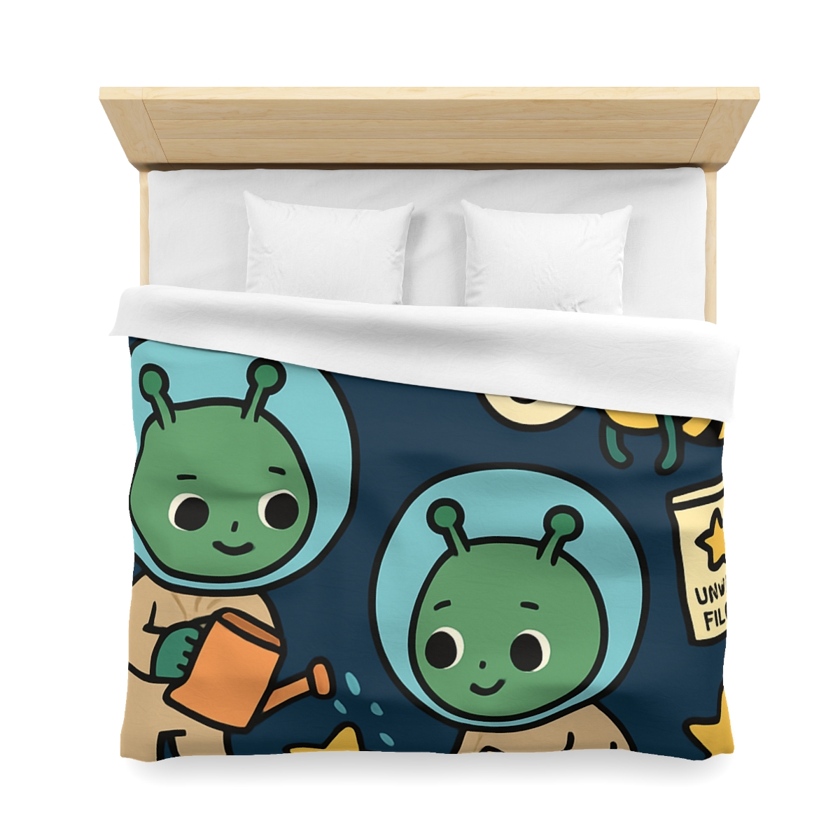 Comet Gardeners On Moon Meadow unique patterned duvets