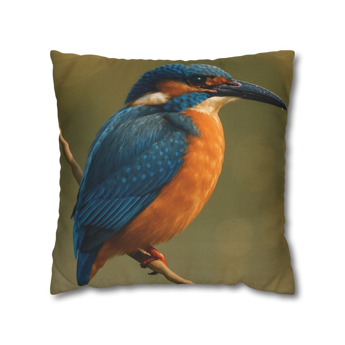Dawn Drift Kingfisher personalized pillow covers
