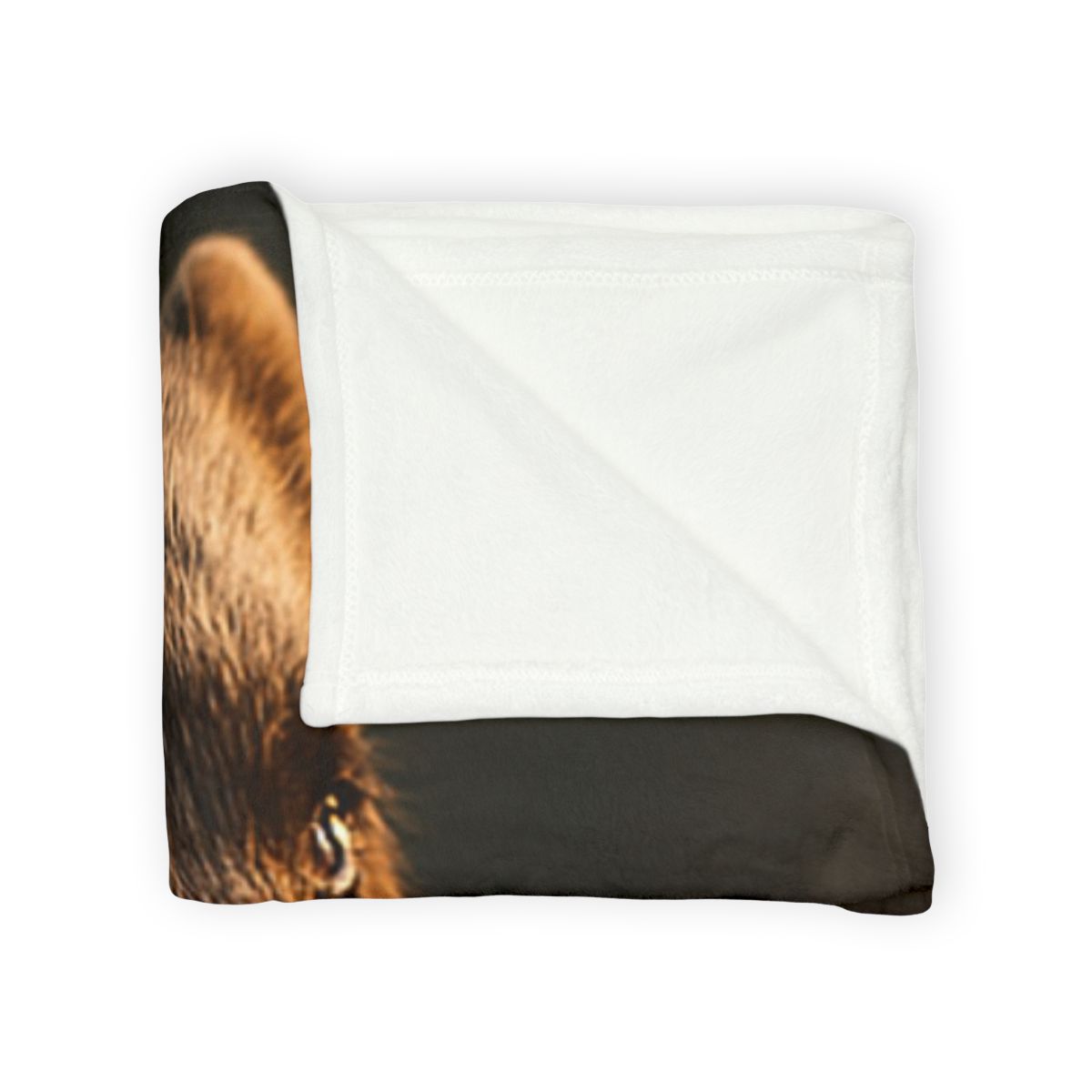 Ember Dusk Wolverine soft fleece blankets