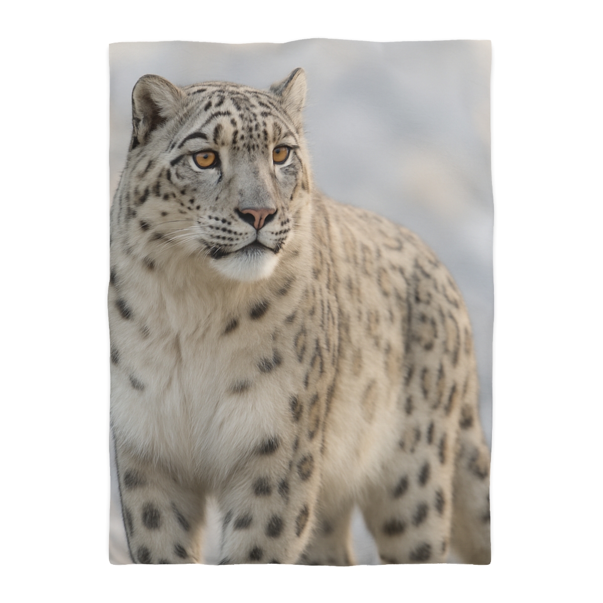 Summit Ghost Snow Leopard stylish duvet covers
